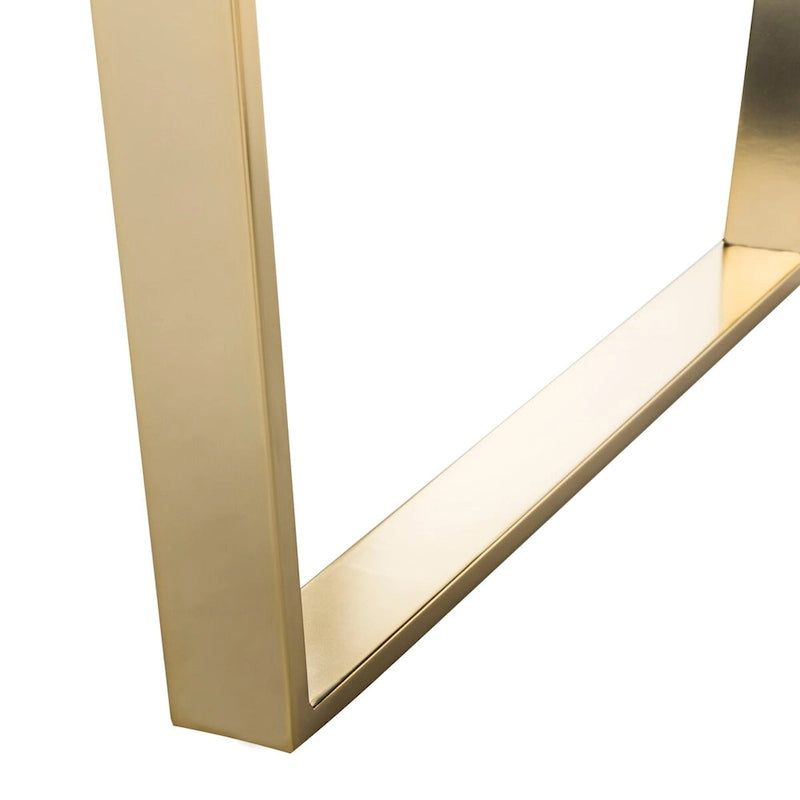 SAFAVIEH Bea Black/ Brass Square Coffee Table - 31.5 x 31.5 x 15.8 - 32Wx32Dx16H