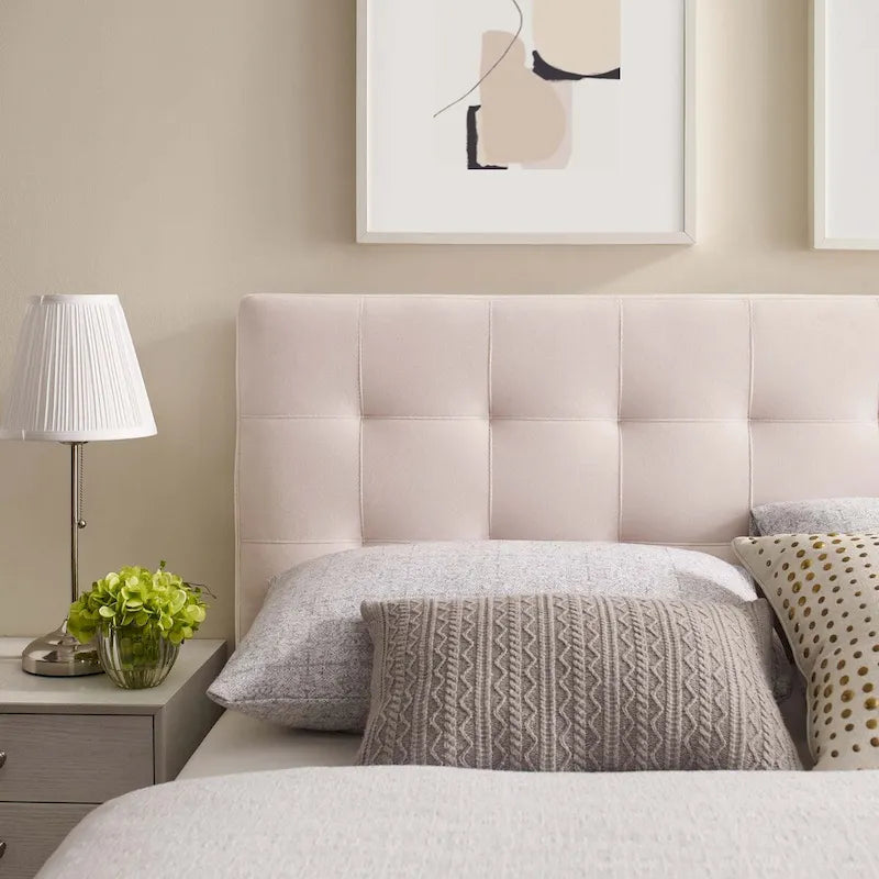 Copper Grove Worishofen Full-size Tufted Velvet Headboard