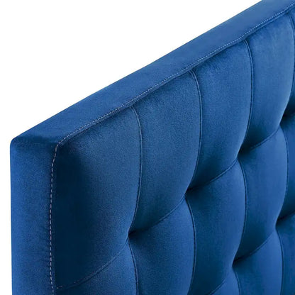 Copper Grove Worishofen Full-size Tufted Velvet Headboard
