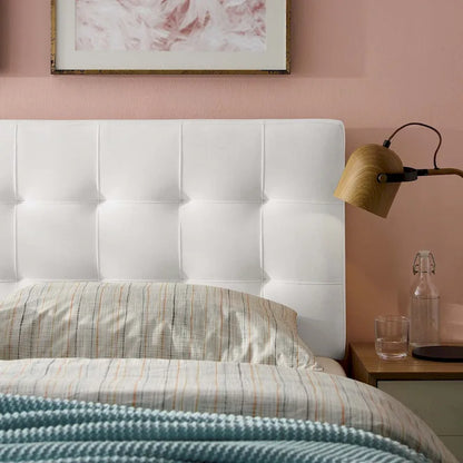 Copper Grove Worishofen Full-size Tufted Velvet Headboard