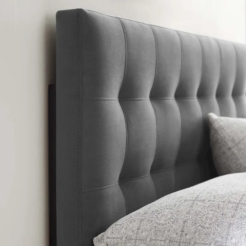 Copper Grove Worishofen Full-size Tufted Velvet Headboard