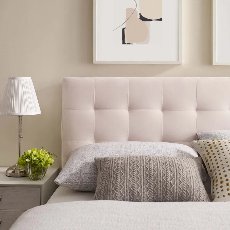 Copper Grove Worishofen Full-size Tufted Velvet Headboard