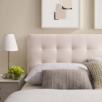 Copper Grove Worishofen Full-size Tufted Velvet Headboard