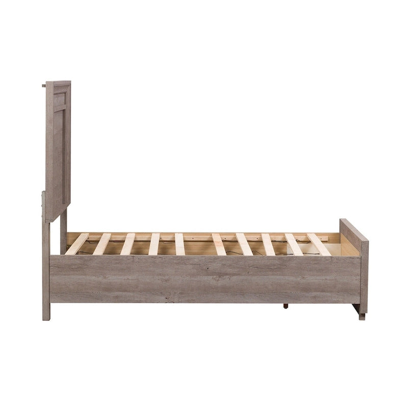 Horizons Graystone Full Size Storage Bed