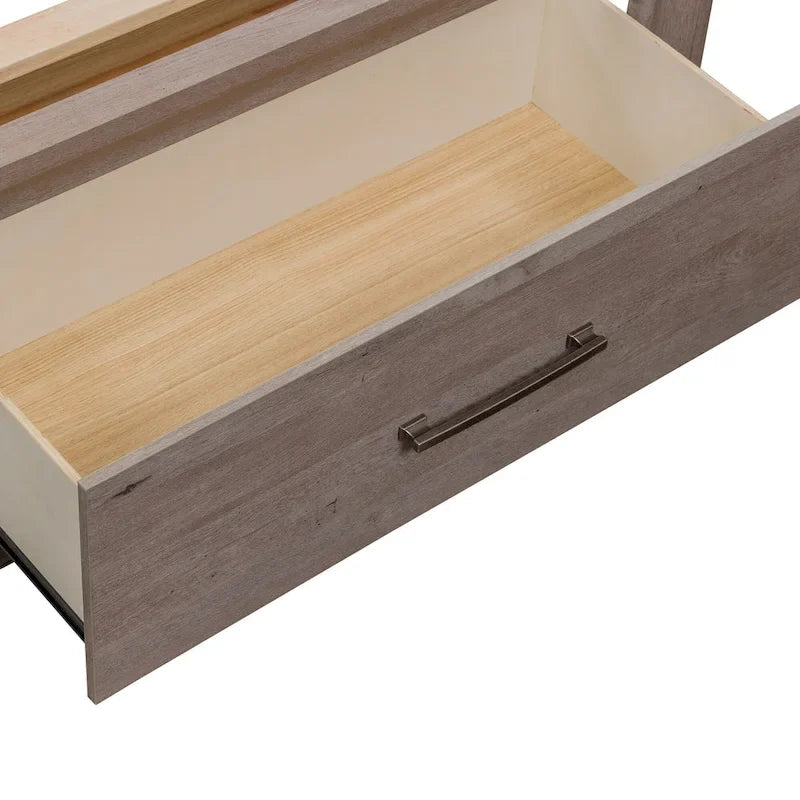 Horizons Graystone Full Size Storage Bed