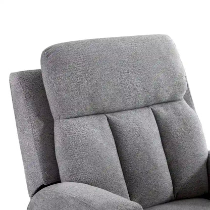 Massage Recliner and Manual Singles Sofa with Remote control
