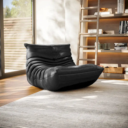 Furgle Microfiber Leather Sofa Ergonomic Design Lazy Sofa Floor Sofa