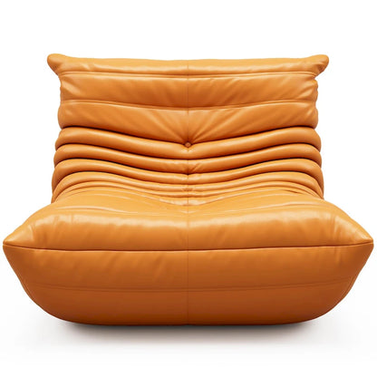 Furgle Microfiber Leather Sofa Ergonomic Design Lazy Sofa Floor Sofa