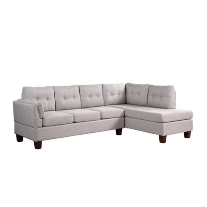 Dalia 97-inch Modern Sectional Sofa with Left Facing Chaise - 97W x 64.5D x 34H