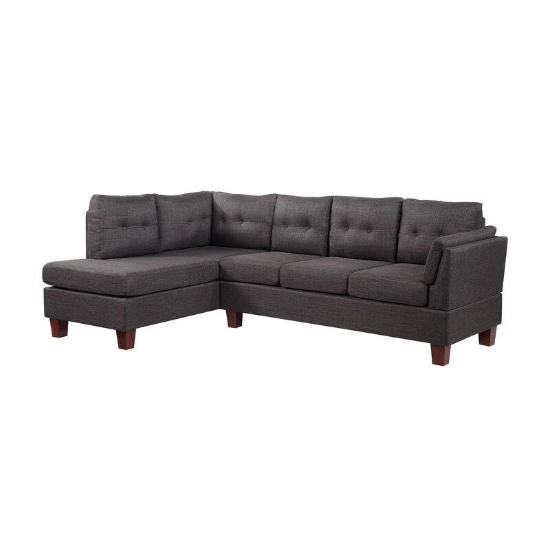 Dalia 97-inch Modern Sectional Sofa with Left Facing Chaise - 97W x 64.5D x 34H