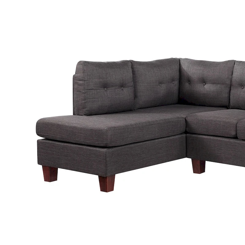 Dalia 97-inch Modern Sectional Sofa with Left Facing Chaise - 97W x 64.5D x 34H