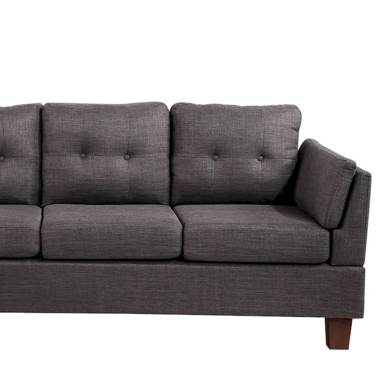 Dalia 97-inch Modern Sectional Sofa with Left Facing Chaise - 97W x 64.5D x 34H