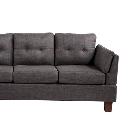 Dalia 97-inch Modern Sectional Sofa with Left Facing Chaise - 97W x 64.5D x 34H