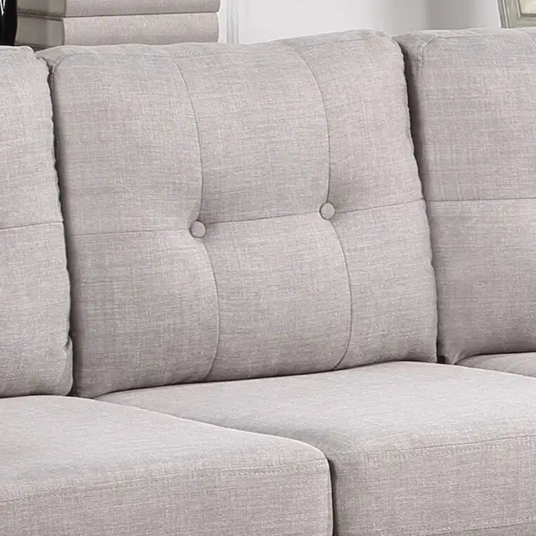 Dalia 97-inch Modern Sectional Sofa with Left Facing Chaise - 97W x 64.5D x 34H