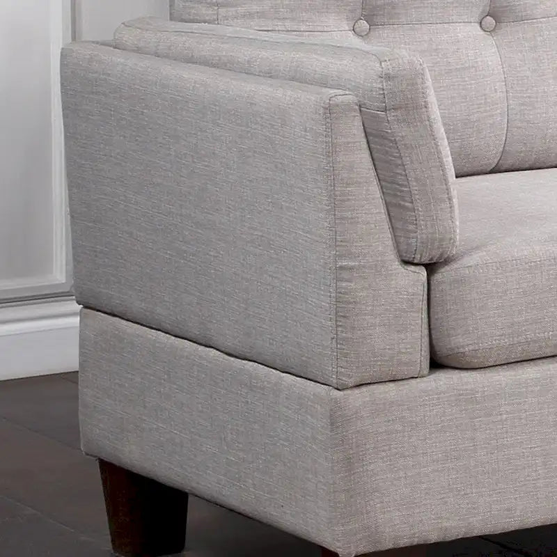 Dalia 97-inch Modern Sectional Sofa with Left Facing Chaise - 97W x 64.5D x 34H