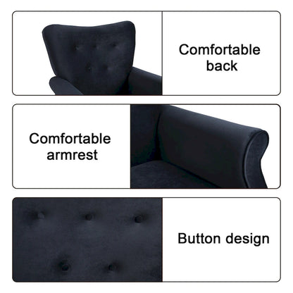 Shakeable high back living room single sofa chair