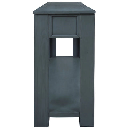 Console Table/Sofa Table with Storage Drawers and Bottom Shelf
