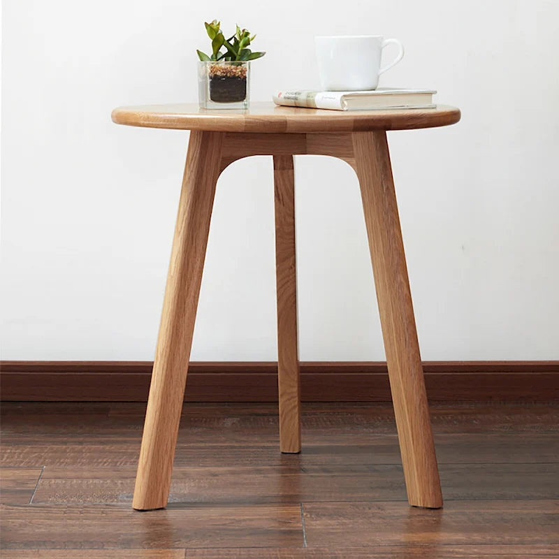 Round Small End Table Side Table Coffee Table
