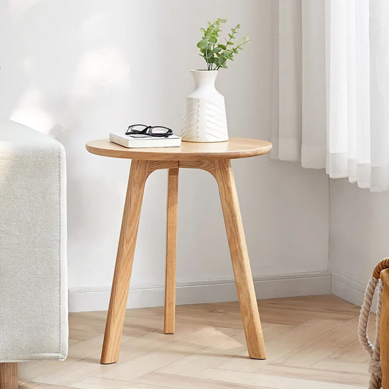 Round Small End Table Side Table Coffee Table