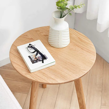 Round Small End Table Side Table Coffee Table