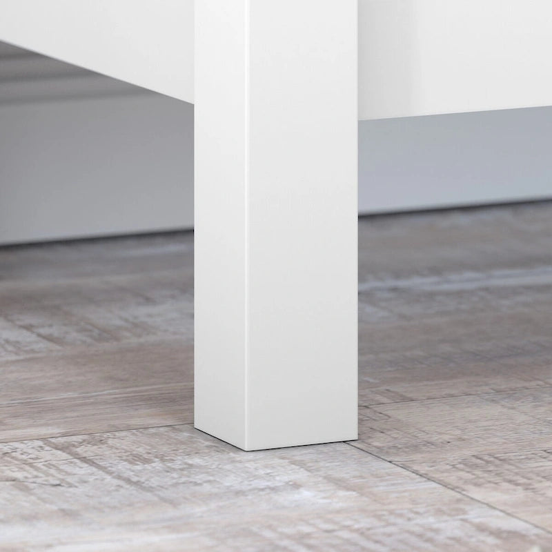 Bush Furniture Mayfield Farmhouse Living Room End Table.