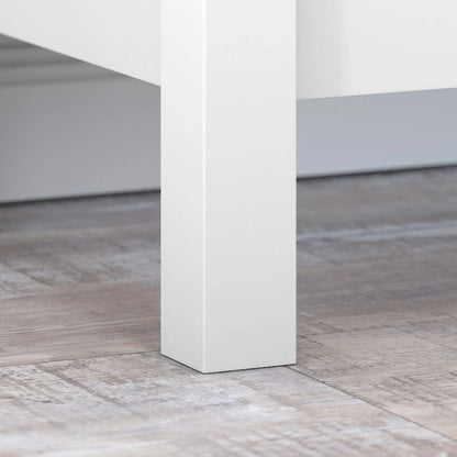 Bush Furniture Mayfield Farmhouse Living Room End Table.