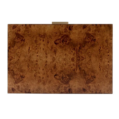 Kai 2 Drawer Burl Wood End Table