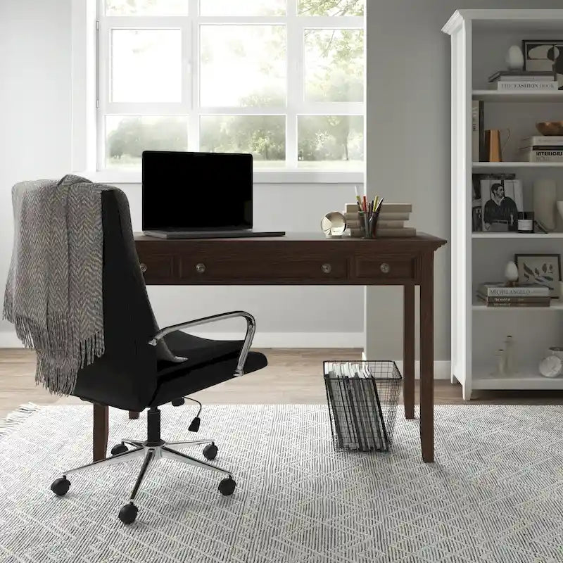WYNDENHALL Halifax SOLID WOOD Transitional 54 inch Wide Desk
