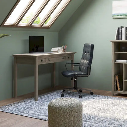 WYNDENHALL Halifax SOLID WOOD Transitional 54 inch Wide Desk