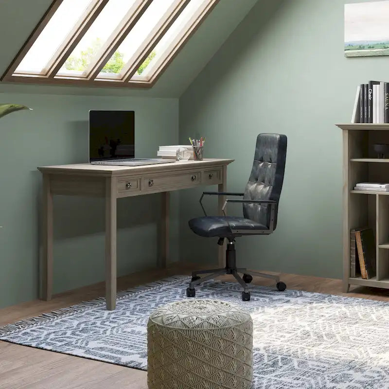 WYNDENHALL Halifax SOLID WOOD Transitional 54 inch Wide Desk