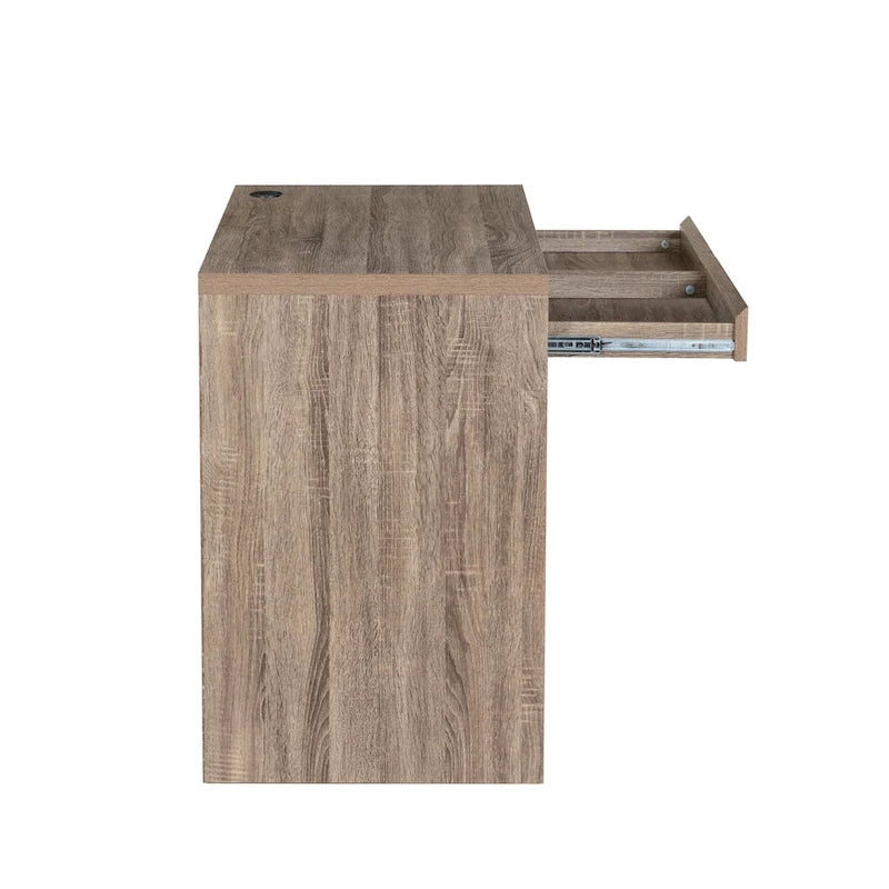 Dublin Mission Grey Two Drawer Desk