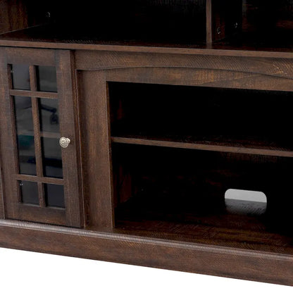 TVstand with electronicfireplace and remote control