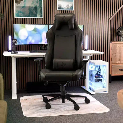 Arozzi Vernazza Ergonomic Office and Gaming Chair with Recliner Swivel Tilt Rocker Adjustable Height and Lumbar and Neck Support