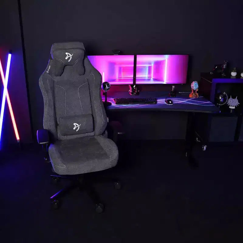 Arozzi Vernazza Ergonomic Office and Gaming Chair with Recliner Swivel Tilt Rocker Adjustable Height and Lumbar and Neck Support