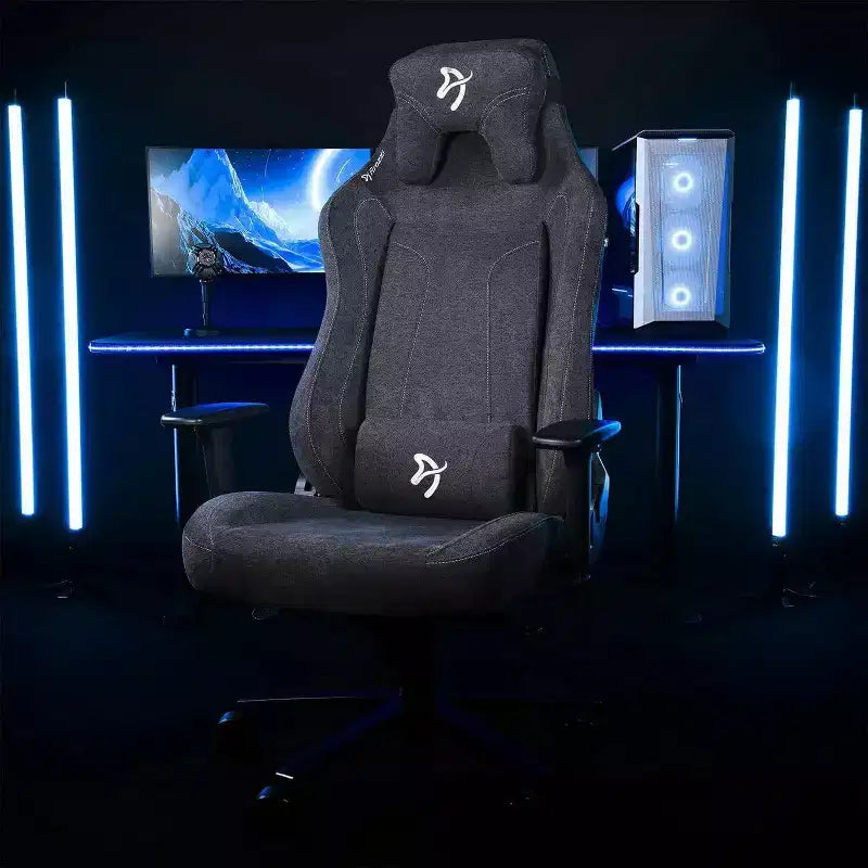 Arozzi Vernazza Ergonomic Office and Gaming Chair with Recliner Swivel Tilt Rocker Adjustable Height and Lumbar and Neck Support