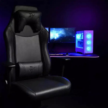 Arozzi Vernazza Ergonomic Office and Gaming Chair with Recliner Swivel Tilt Rocker Adjustable Height and Lumbar and Neck Support