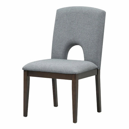 Modern 5-Piece Round Dining Set with 16.2 Removable Leaf