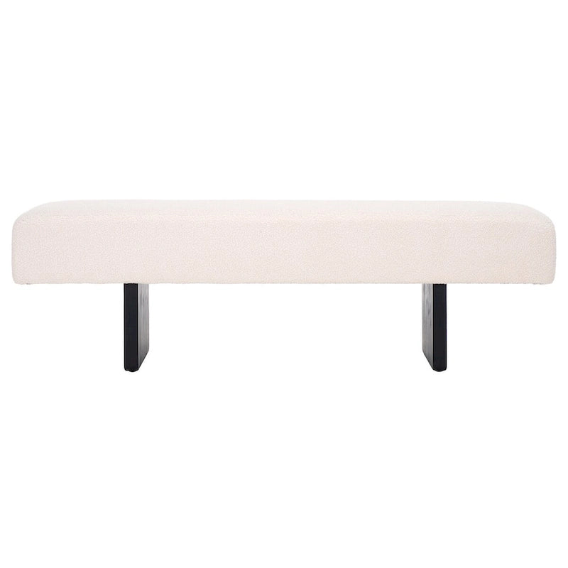 Home Ryer Boucle Bench - 60Wx16Dx19H