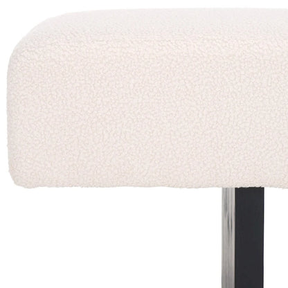Home Ryer Boucle Bench - 60Wx16Dx19H
