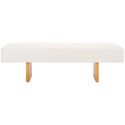 Home Ryer Boucle Bench - 60Wx16Dx19H
