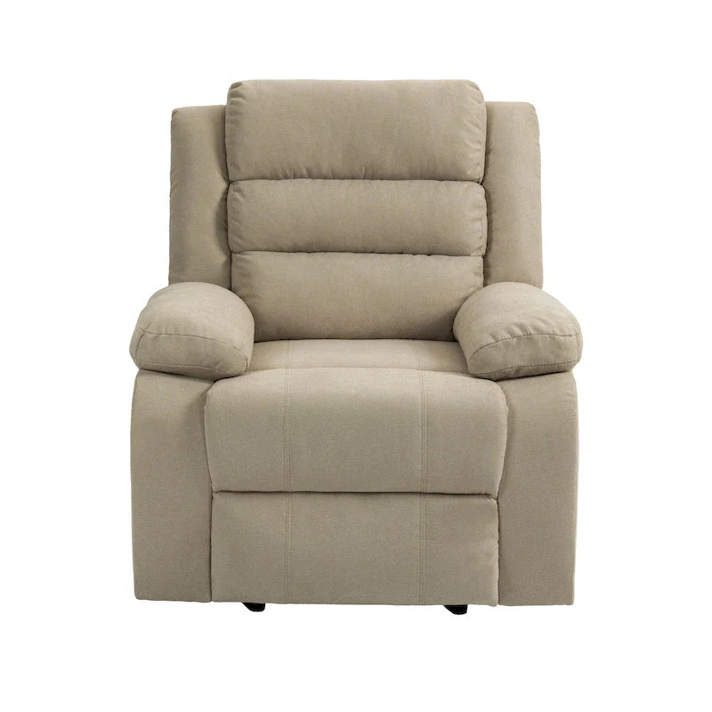 Fauteuil inclinable manuel classique et traditionnel, ensemble de 2