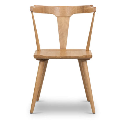 Chaise de salle à manger Poly & Bark Enzo - Bois de chêne massif