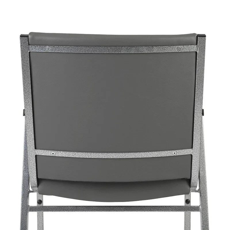 Chaise empilable robuste avec accoudoirs - 21P x 21L x 31H