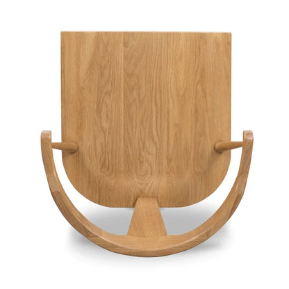 Chaise de salle à manger Poly & Bark Enzo - Bois de chêne massif
