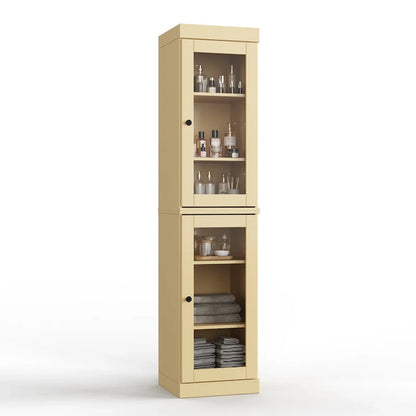 Meuble sous-vasque 100 % bois massif 42 cm avec portes en option par Palace Imports