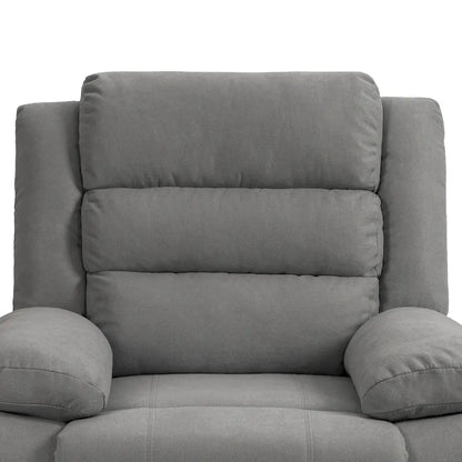 Fauteuil inclinable manuel classique et traditionnel, ensemble de 2