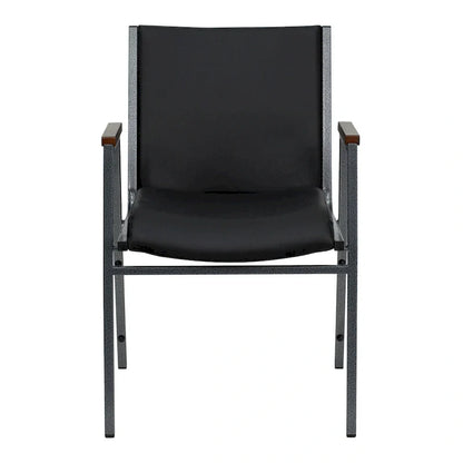 Chaise empilable robuste avec accoudoirs - 21P x 21L x 31H