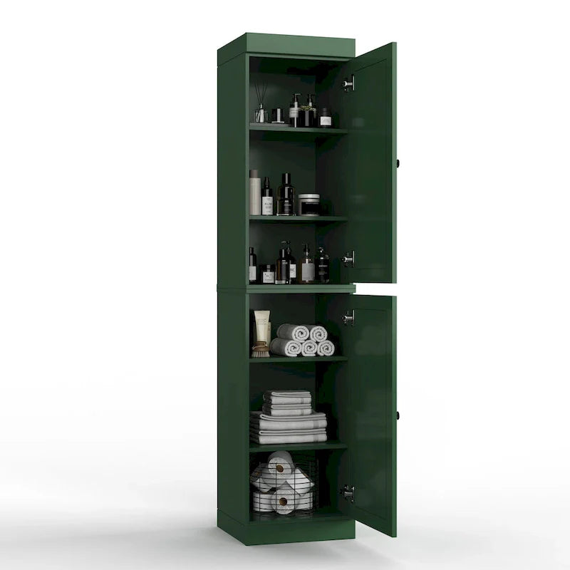 Meuble sous-vasque 100 % bois massif 42 cm avec portes en option par Palace Imports