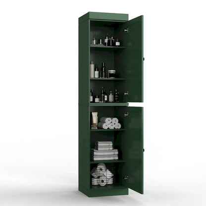 Meuble sous-vasque 100 % bois massif 42 cm avec portes en option par Palace Imports