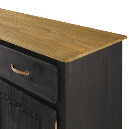 Wood Buffet Sideboard Green
